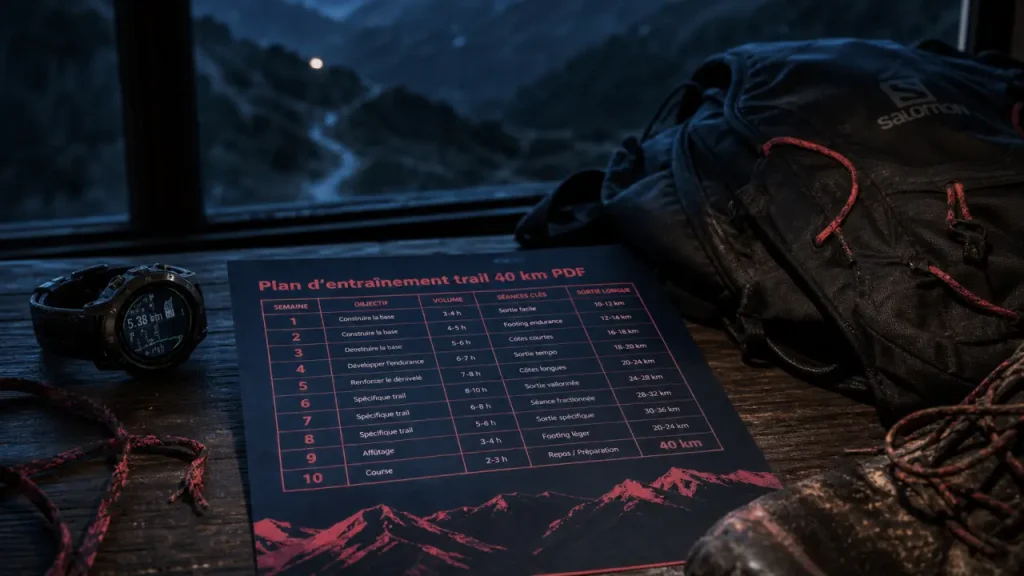 Trail 40 km : 10 semaines pour gérer le D+ et les sorties longues sans se cramer