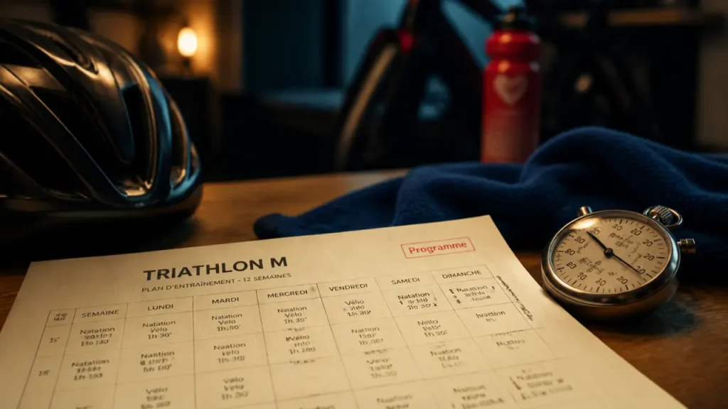 Programme d’entraînement triathlon : 9 semaines, transitions et séances clés pour arriver frais au départ