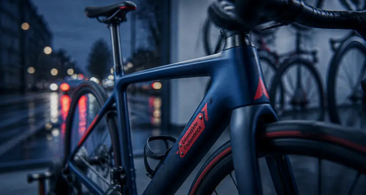 Vélo endurance et géométrie pour plus de confort