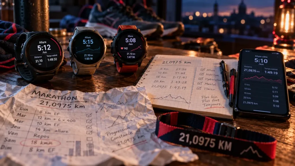 Préparer un semi-marathon en 3 séances : 8 à 12 semaines pour finir 21,0975 km sans partir trop vite