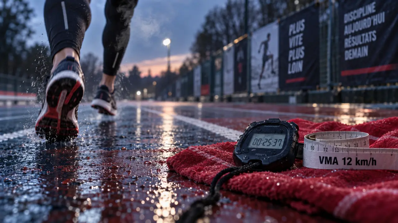Moyenne vma femme à 12 km/h sur piste