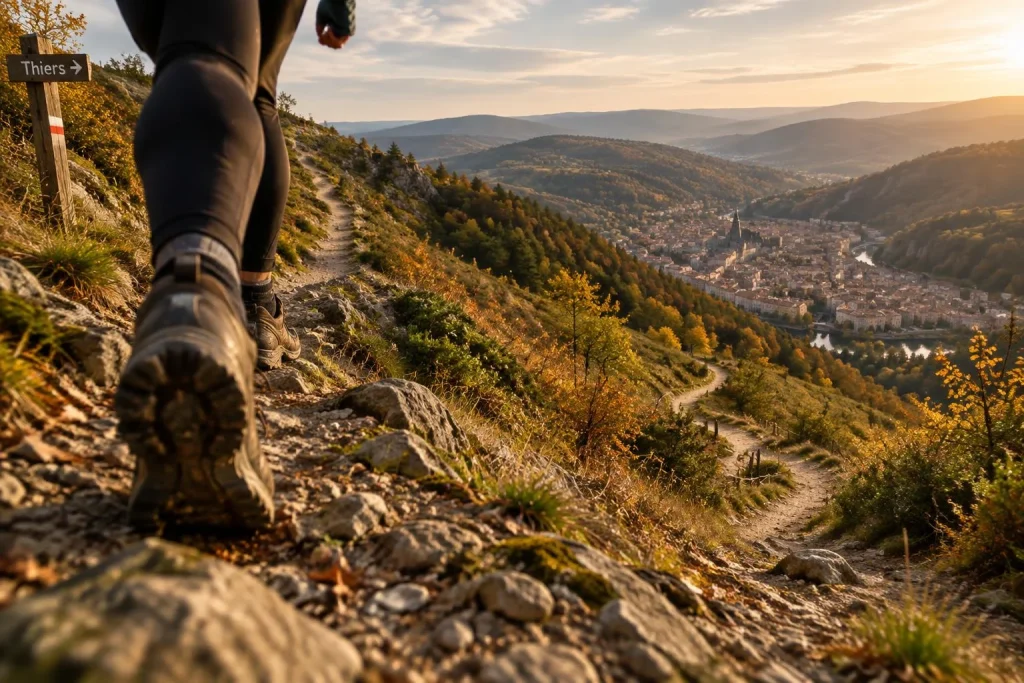 Premier trail autour de Thiers : pourquoi le dénivelé change votre préparation