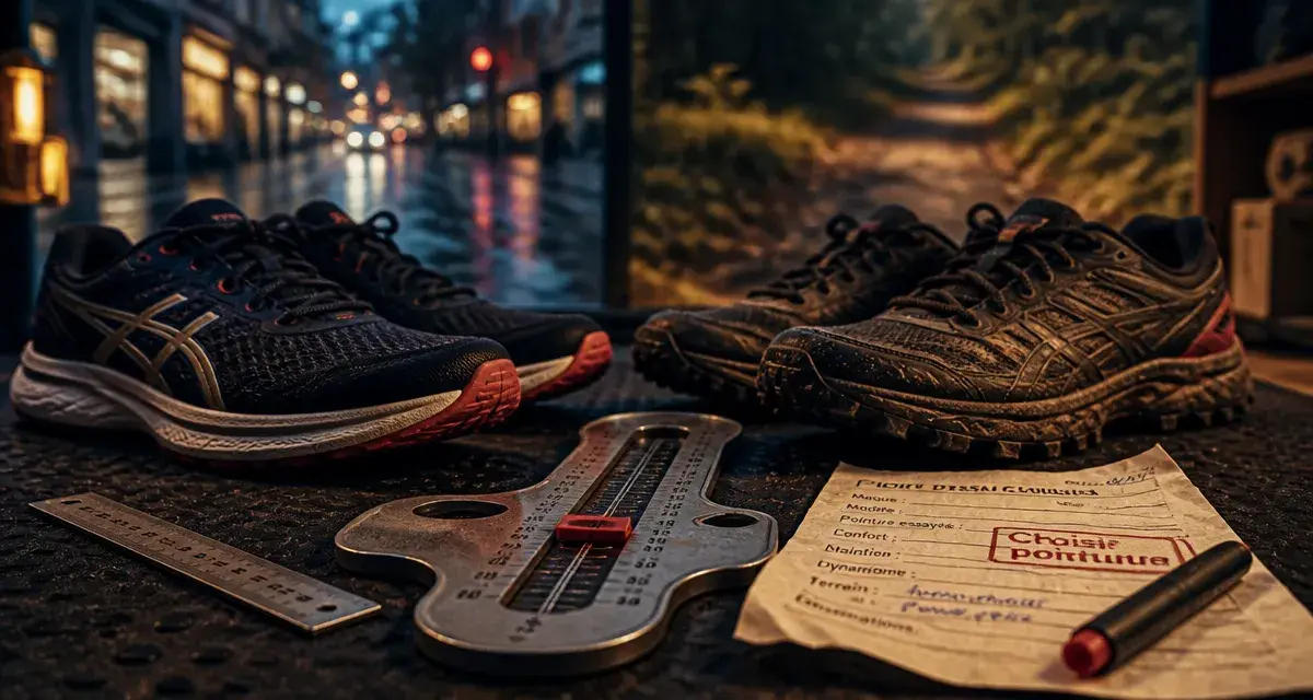 Quelle chaussure de running choisir : chaussures route et trail sur tapis
